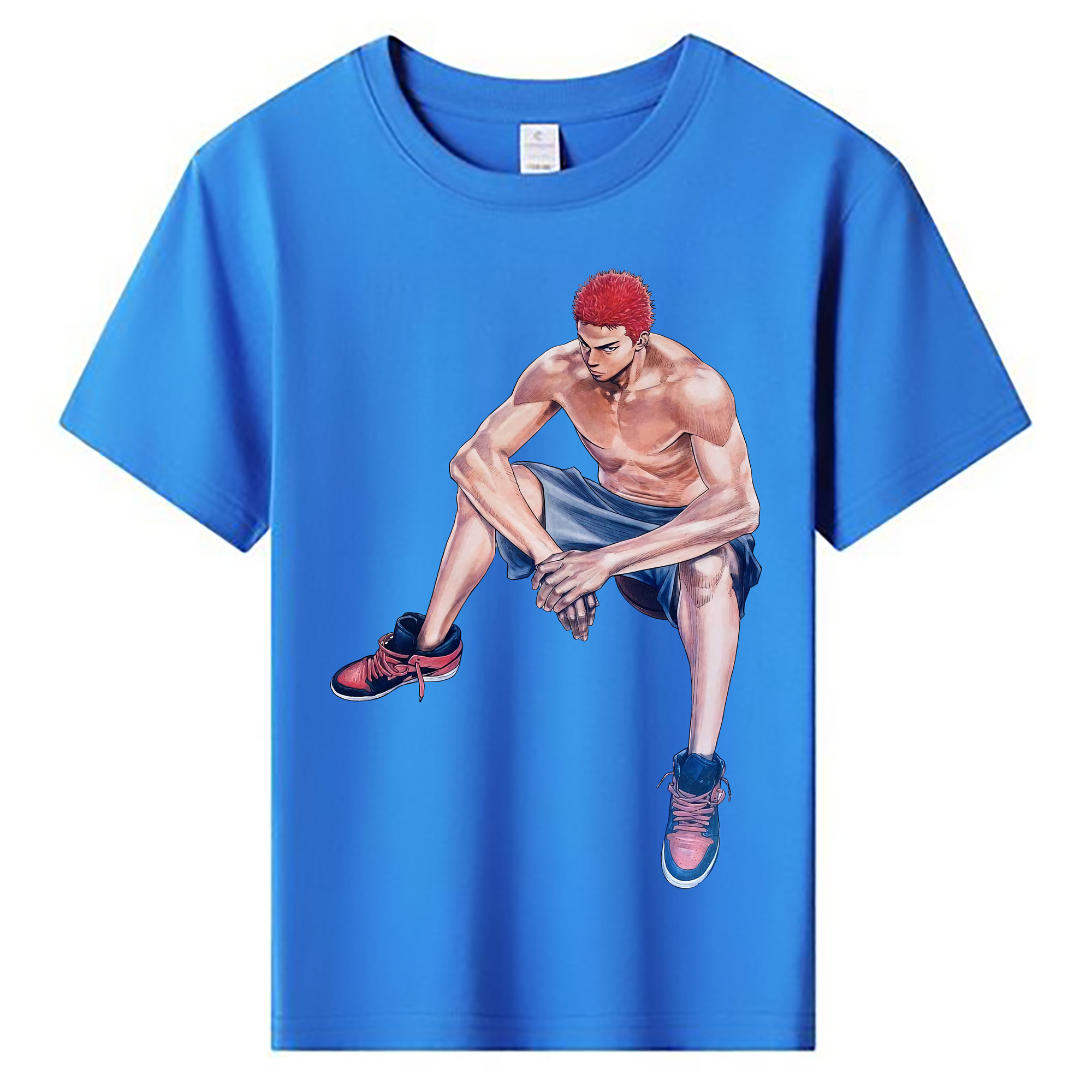 （画像用） SLAM DUNK／スラムダンク 綿100％キッズTシャツ（フロントプリント）